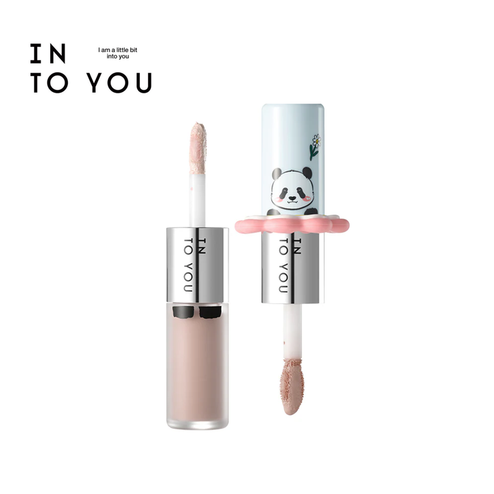 INTO YOU モンランパンダシリーズ チーク＆ハイライトデュオグロス
