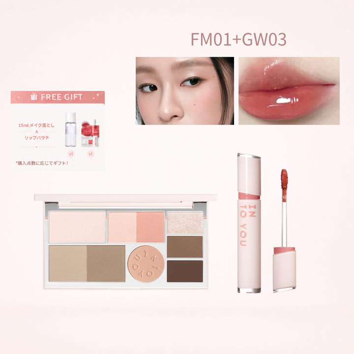フェイスパレット＋ ツヤリップティント ２点セット