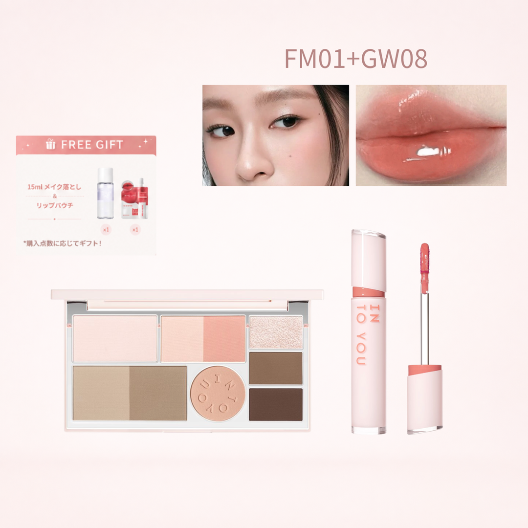 フェイスパレット＋ ツヤリップティント ２点セット