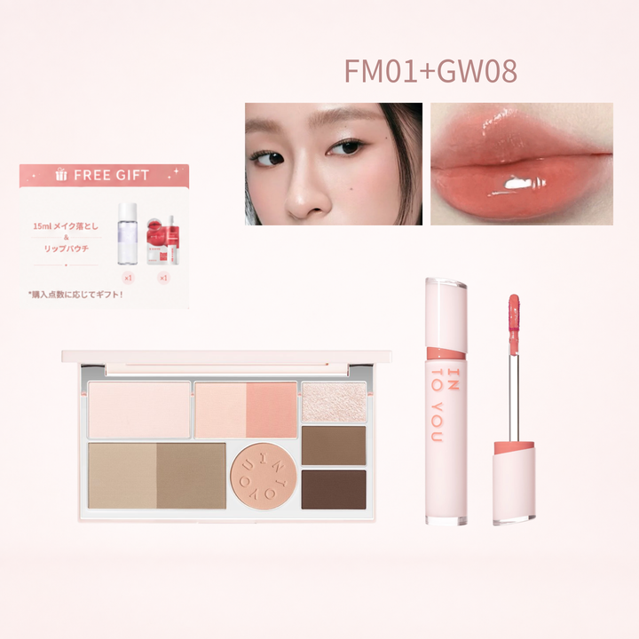 フェイスパレット＋ ツヤリップティント ２点セット