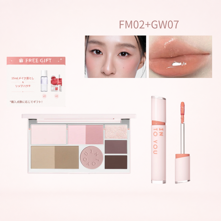 フェイスパレット＋ ツヤリップティント ２点セット