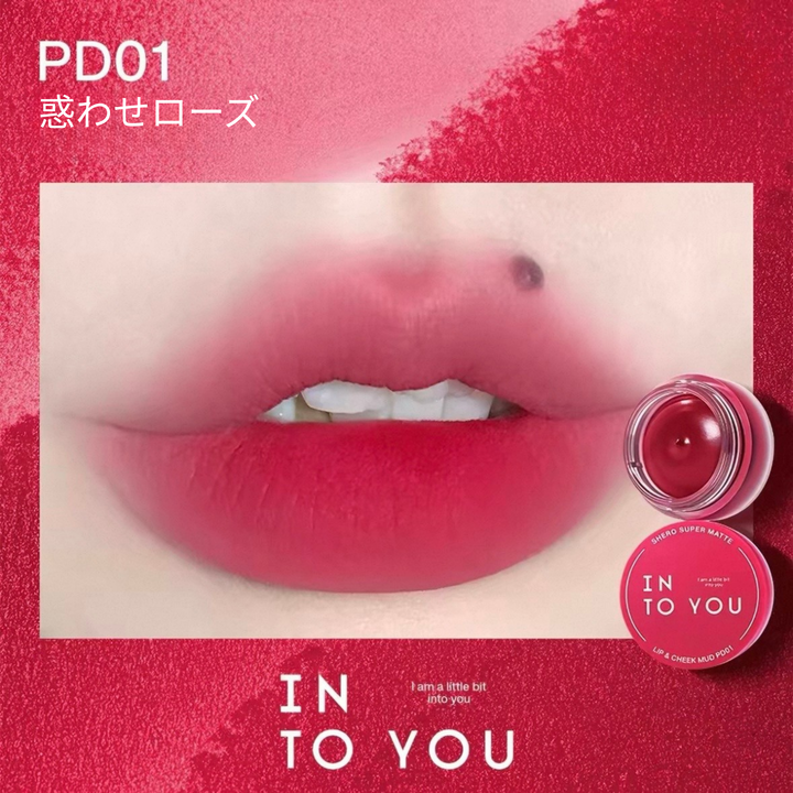 （カラーミックスシリーズ）INTO YOU 缶入り リップ&amp;チーク