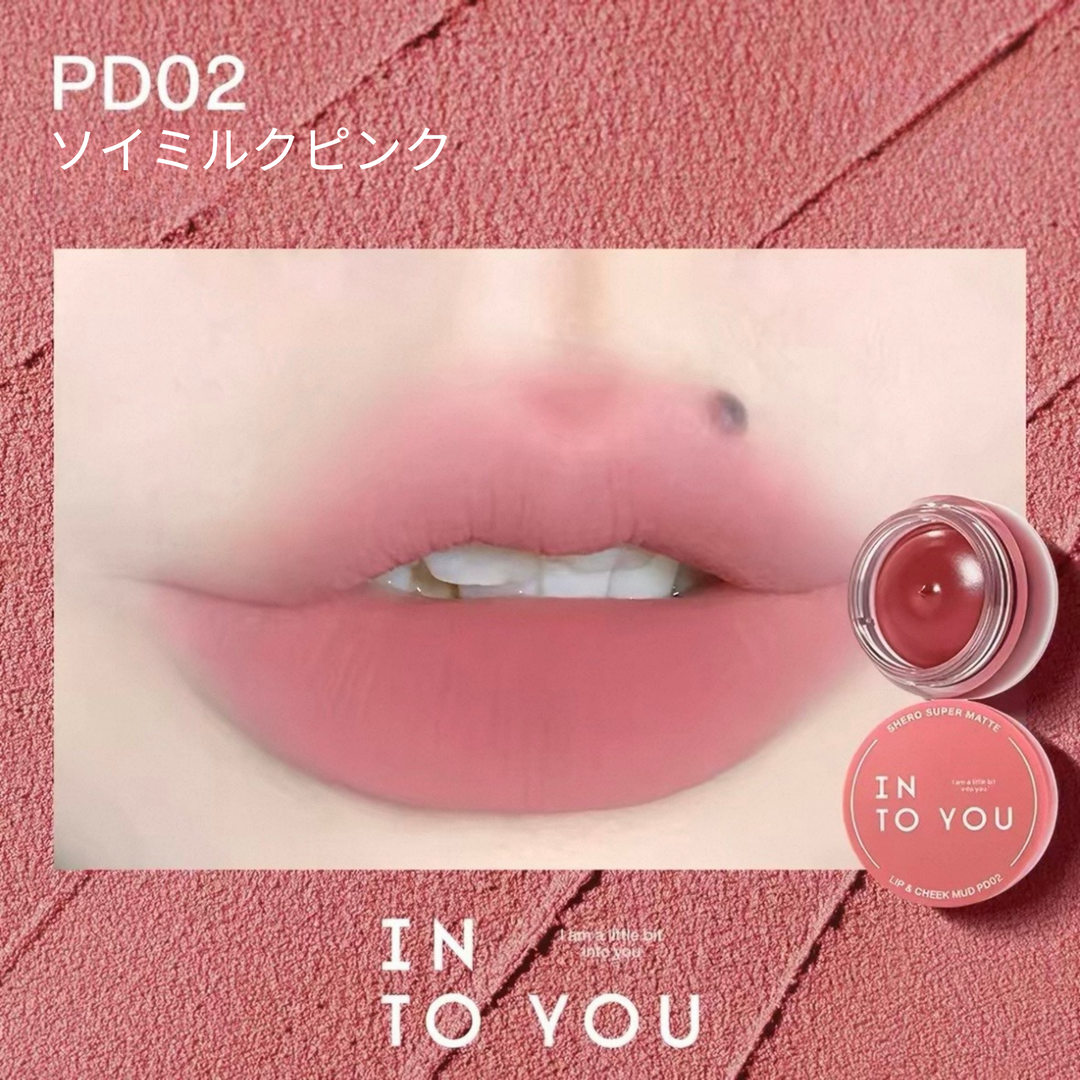 （カラーミックスシリーズ）INTO YOU 缶入り リップ&amp;チーク