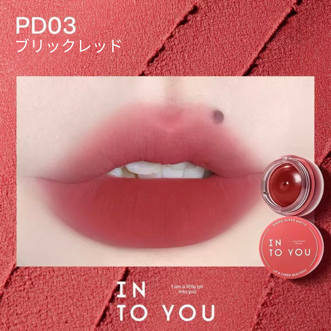 （カラーミックスシリーズ）INTO YOU 缶入り リップ&amp;チーク