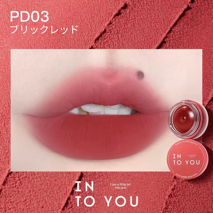 （カラーミックスシリーズ）INTO YOU 缶入り リップ&amp;チーク