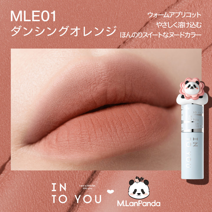 INTO YOU M.LANPANDA シリーズ スーパーマットリップ&amp;チークマッド