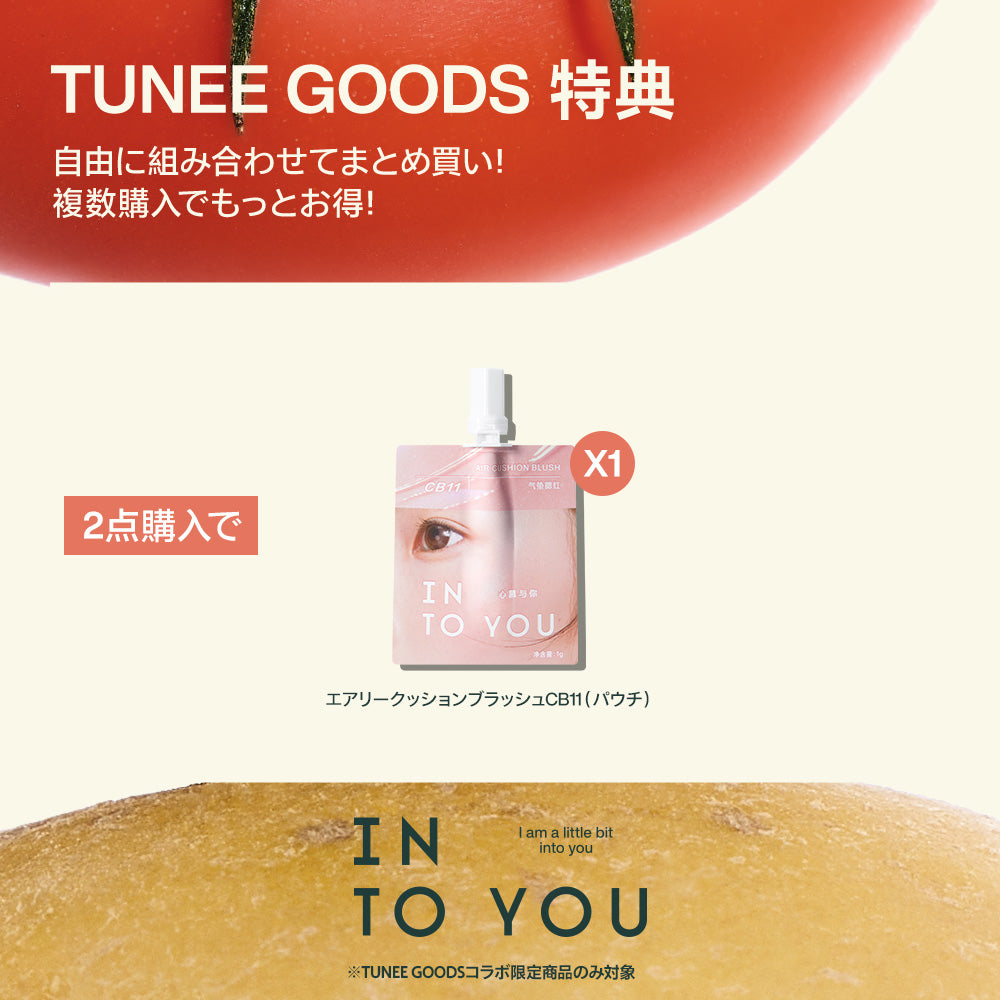 INTO YOU エアリークッションブラッシュ