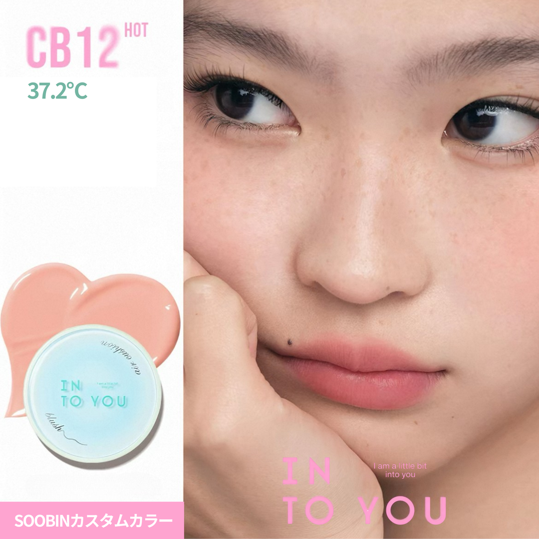 INTO YOU 夏限定 クッションブラッシュ&amp;リップティント