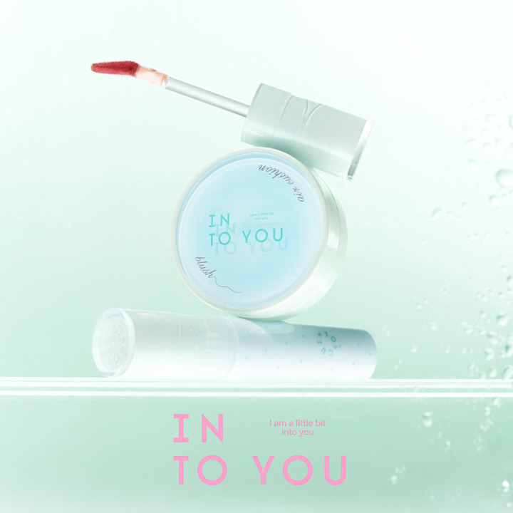 INTO YOU 夏限定 クッションブラッシュ&amp;リップティント